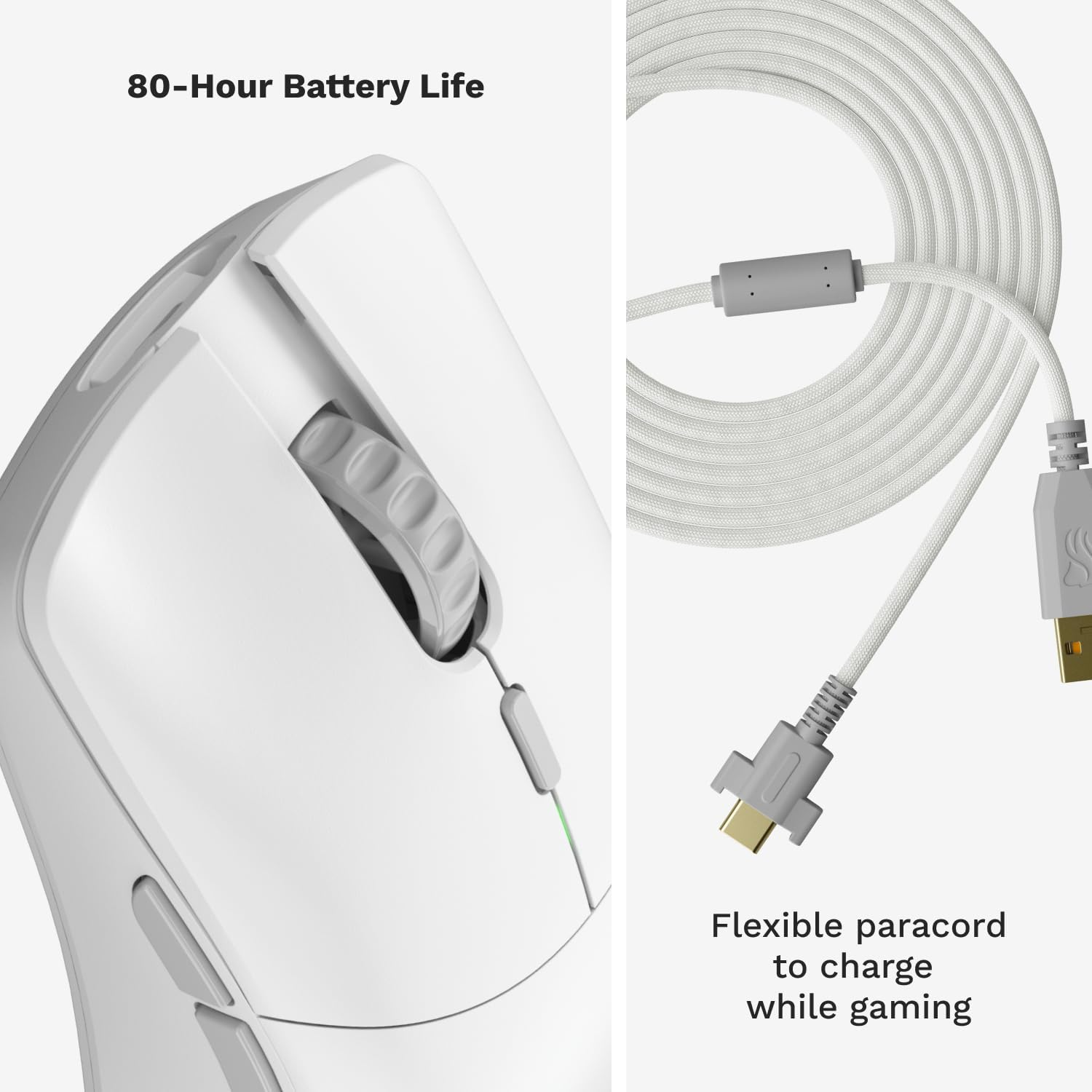 Glorious Model O 2 PRO Wireless - 4K/8K Polling - White Glorious Model O 2 PRO Wireless - 4K/8K Polling - White